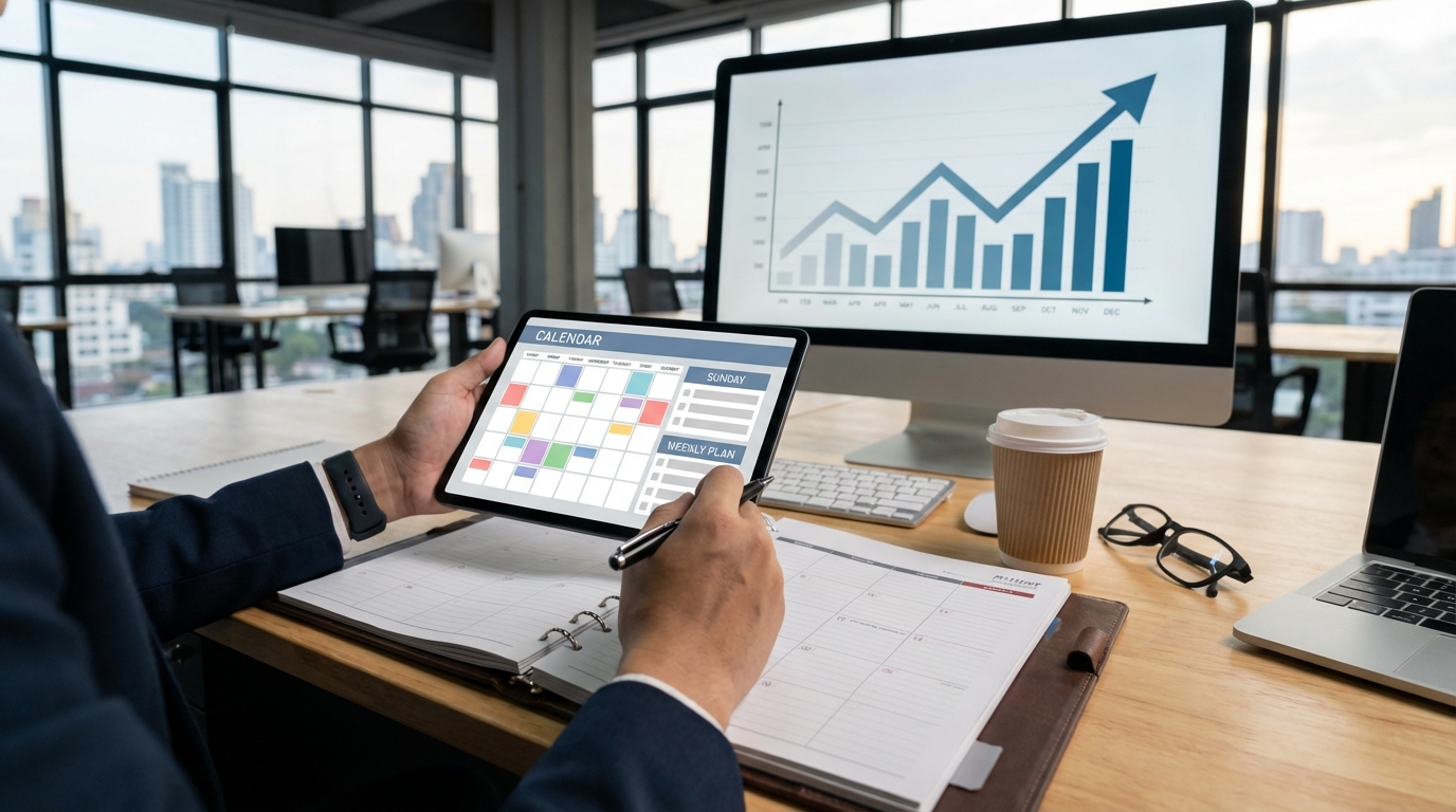 planifier sa semaine - Pourquoi et Quand Planifier Sa Semaine : L'Impact Réel sur la Productivité