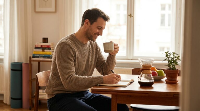 Morning routine homme : le guide complet pour une matinée efficace (20 à 60 min) - Image de couverture