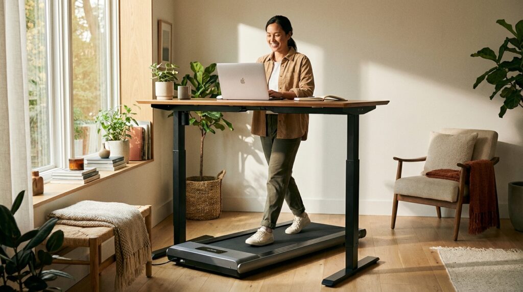 Meilleur tapis de marche bureau : le guide expert (comparatif + critères) - illustration