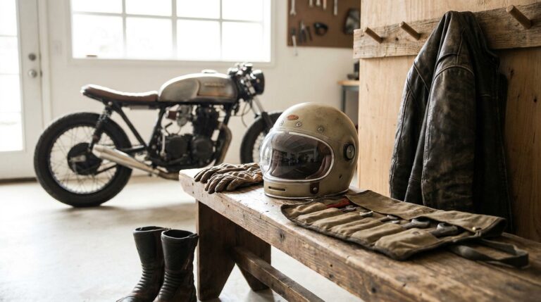 accessoires moto style rider - Image de couverture