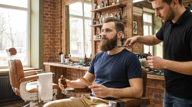 entretien barbe homme - Image de couverture