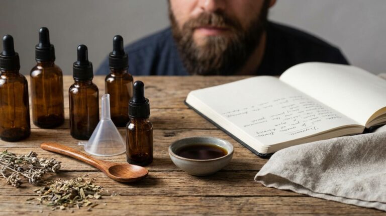 huile barbe maison recette - Image de couverture