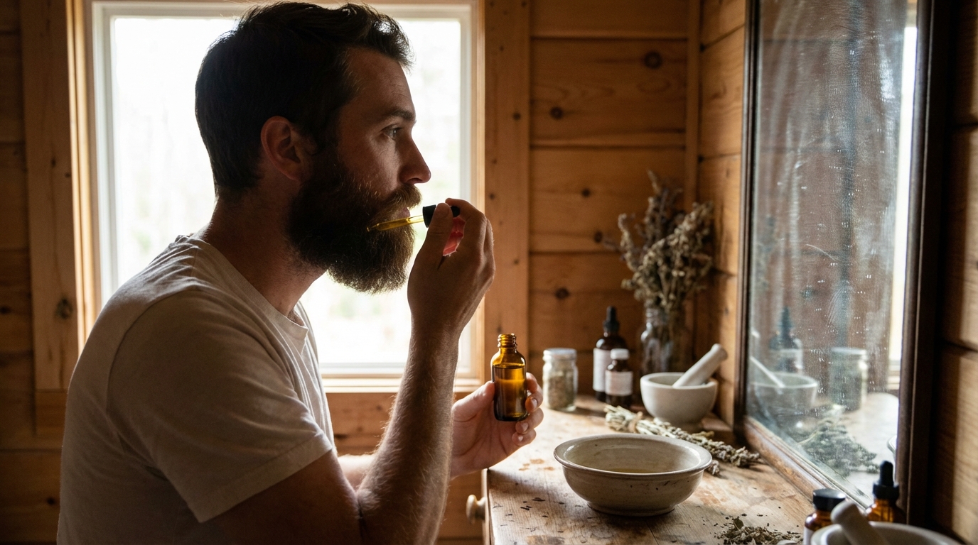 huile barbe maison recette en situation réelle