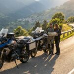 week-end moto itinéraire - Image de couverture